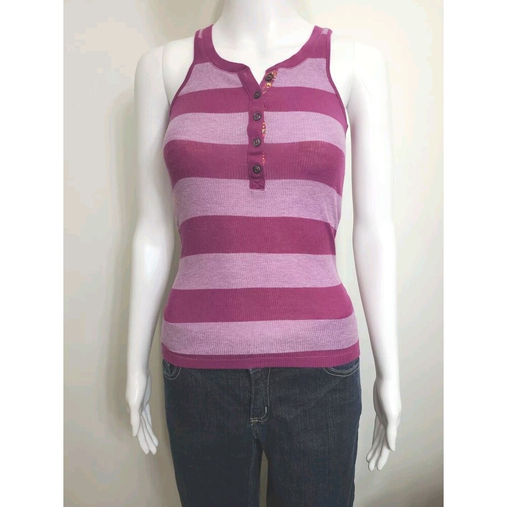 Old Navy Tank Top Womens Size XS Pink Stretch